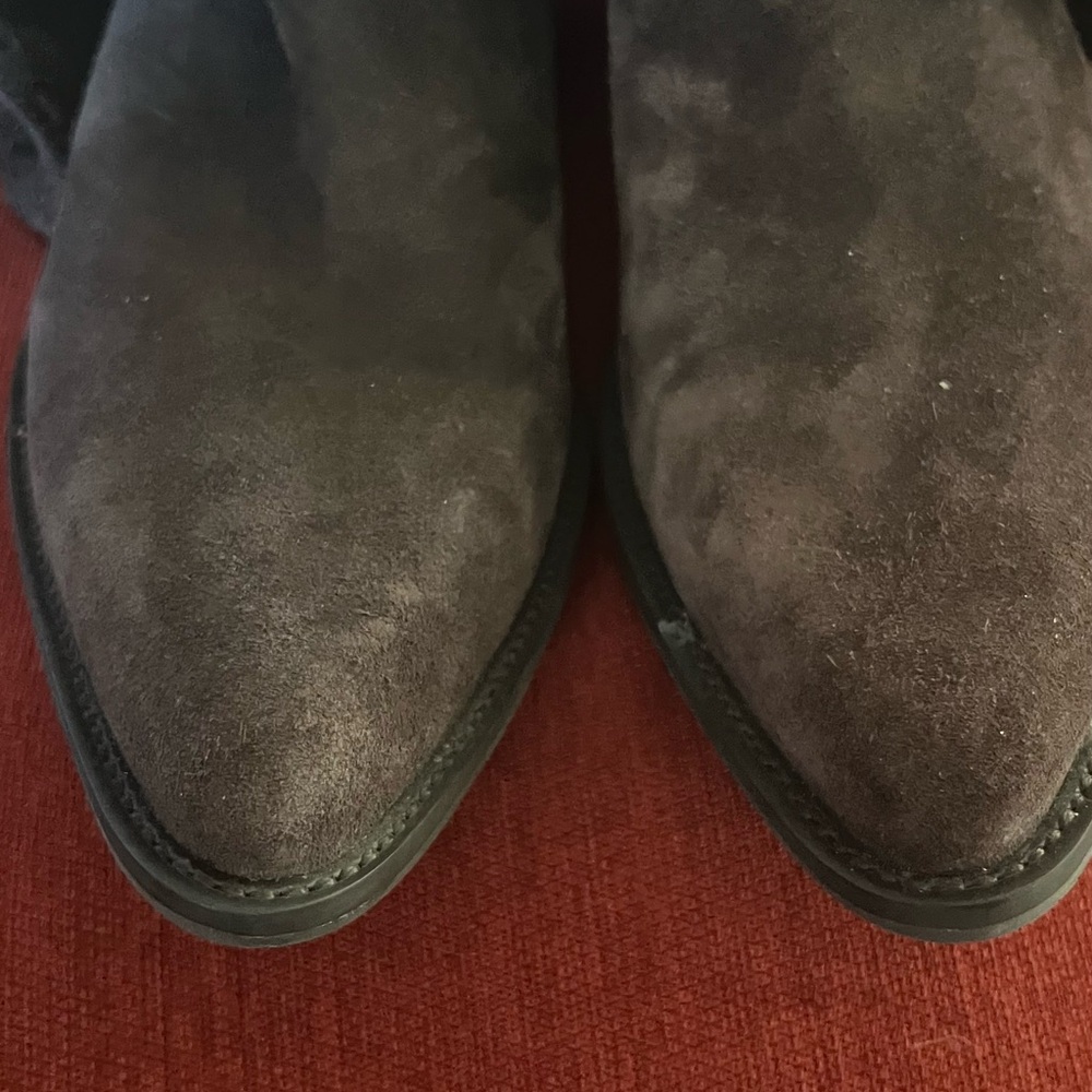 Brown Suede Boots